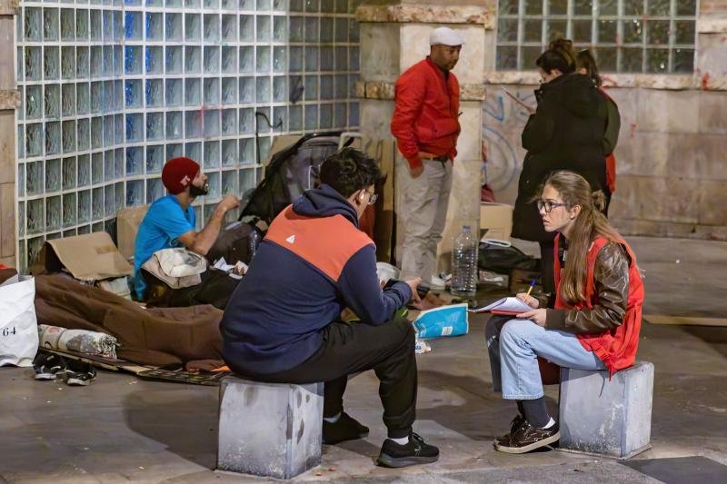 Un estudio cifra en 382 las personas sin hogar en las calles de Zaragoza